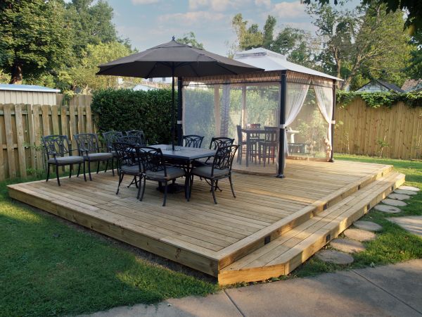 Cost of Backyard Deck Installation in Pataskala