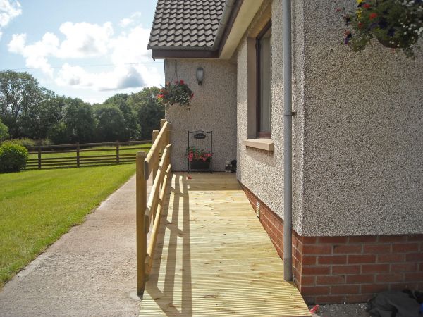 Cost of Hardwood Ramp Installation in Pataskala