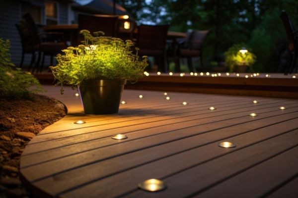 Ground Level Deck Construction in Pataskala